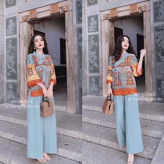 Bộ phật tử đi lễ chùa cổ chéo