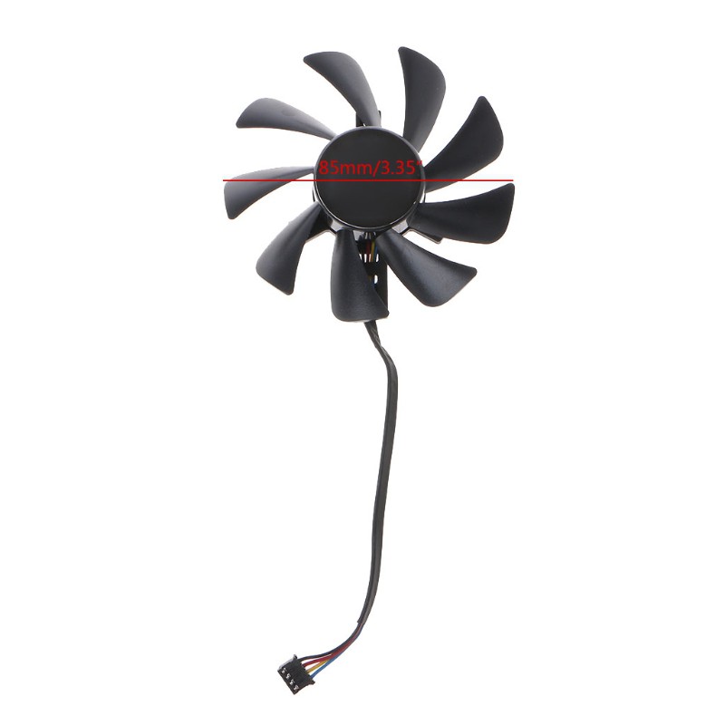 Quạt Tản Nhiệt Cho Máy Tính Hd7770 7750 Hd7970 Rx 580 Gtx560 Gtx 950 Vga Fan 85mm 1pc Fd9015U12S