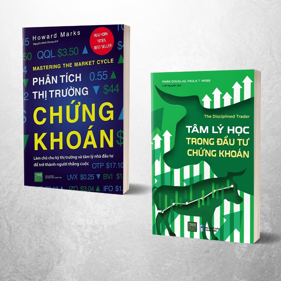 Sách - Combo tâm lý học trong đầu tư chứng khoán - Phân tích thị trường chứng khoán