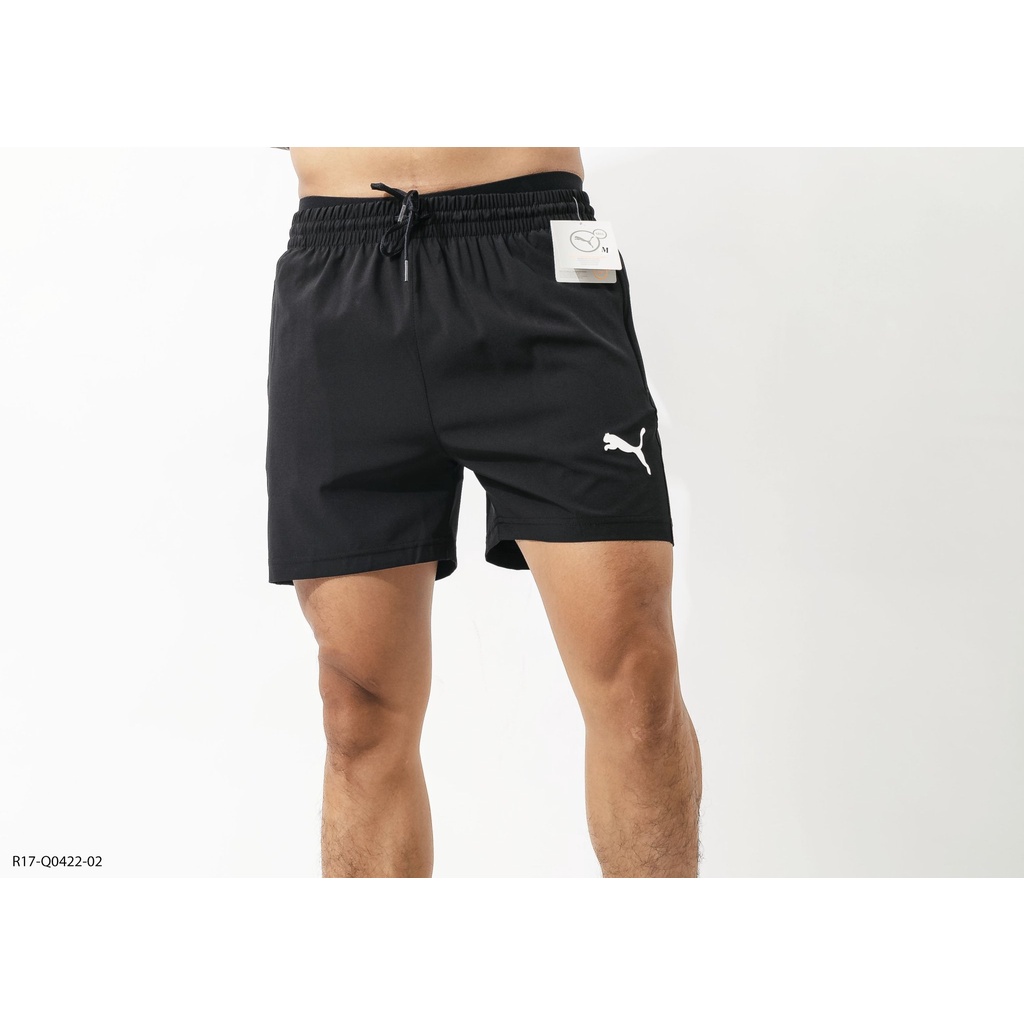 Quần run tập gym nam R17 in hình - xi dãn 2 lớp form trên gối - thể thao nam VNXK