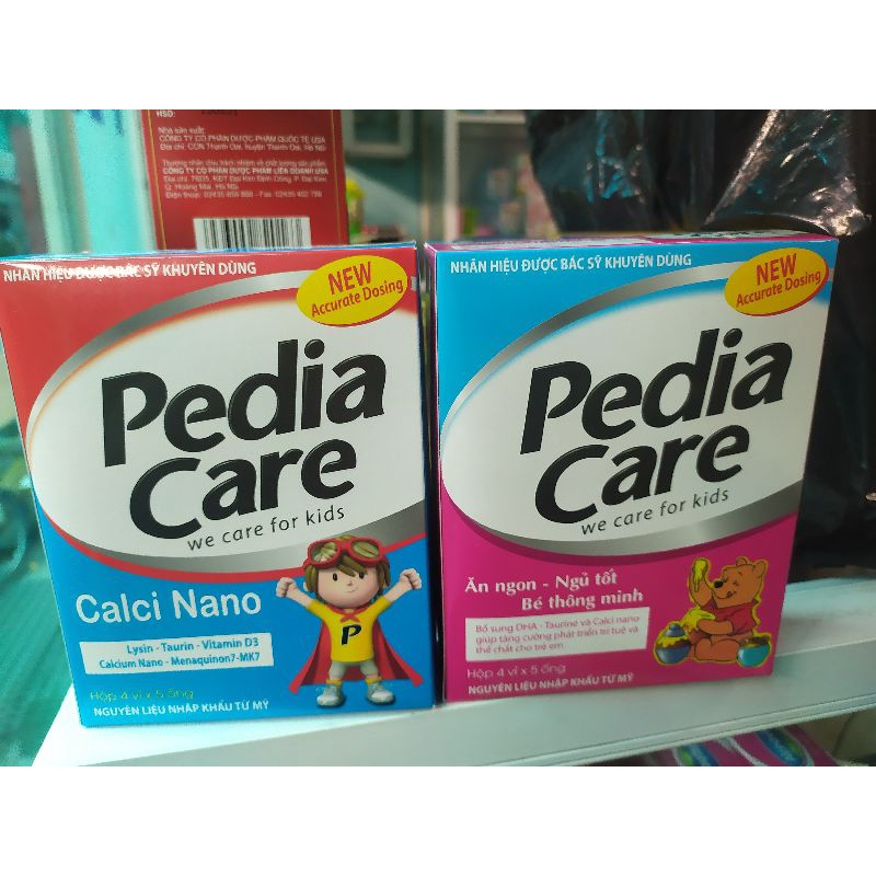 Pedia Care ăn ngon giúp bé ăn ngon ngủ tốt bé thông minh, hỗ trợ bé kén ăn, ngủ khôngngon giấc