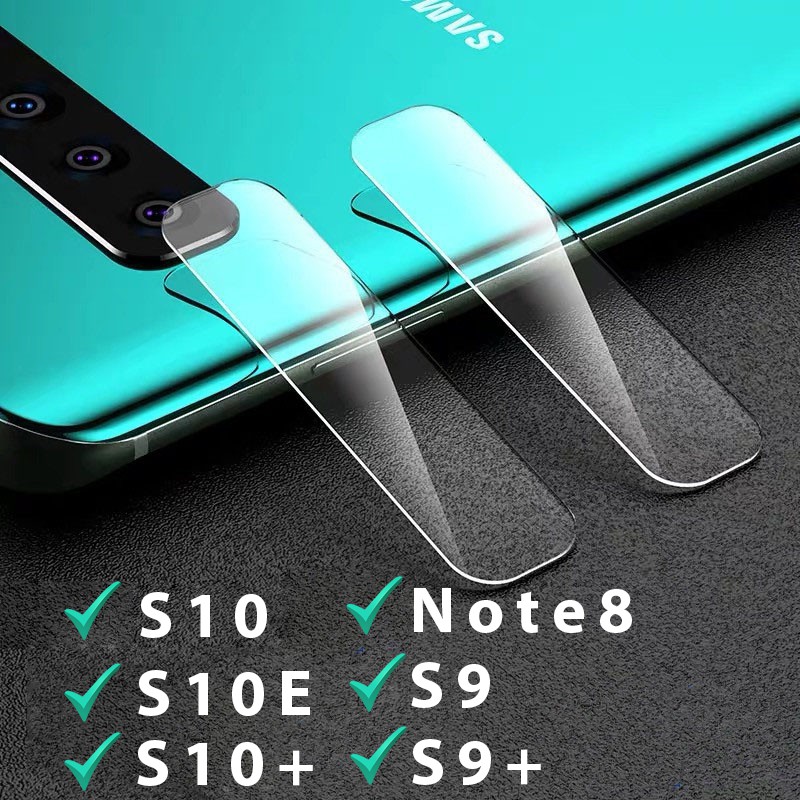 Miếng dán Kính Cường lực Camera Samsung S10 S10e S10 Plus S9 Plus Note 8 Note 10 Note 10+