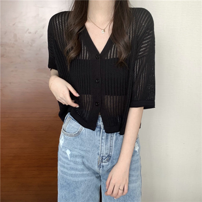 Áo Khoác cardigan Dệt Kim Mỏng Cổ Chữ V Thời Trang Dành Cho Nữ 2022 JL-TX-169