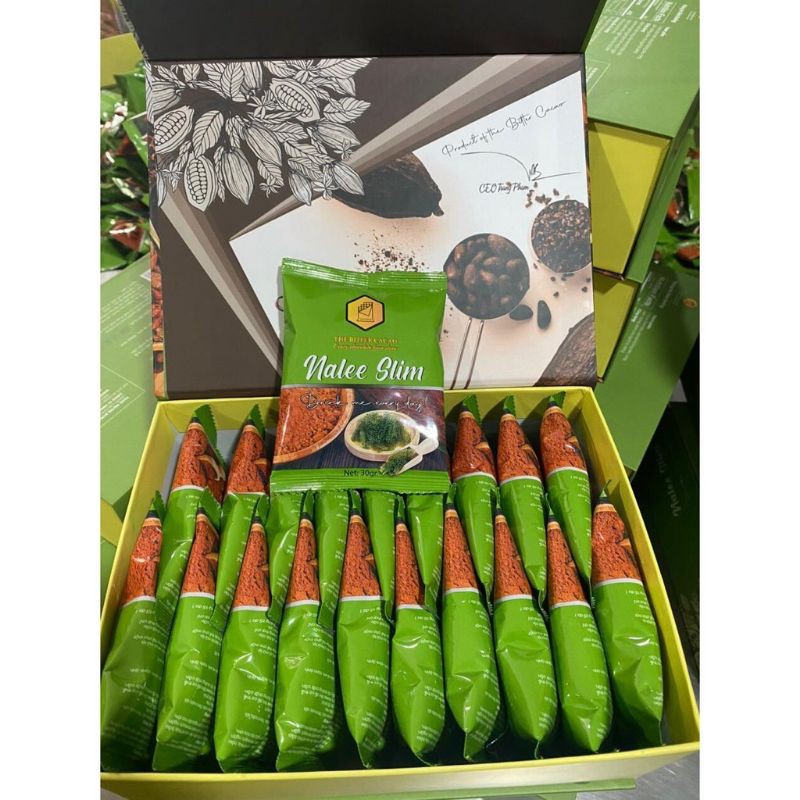 Giảm Cân Cacao Nallee Slim hộp 20 gói | BigBuy360 - bigbuy360.vn