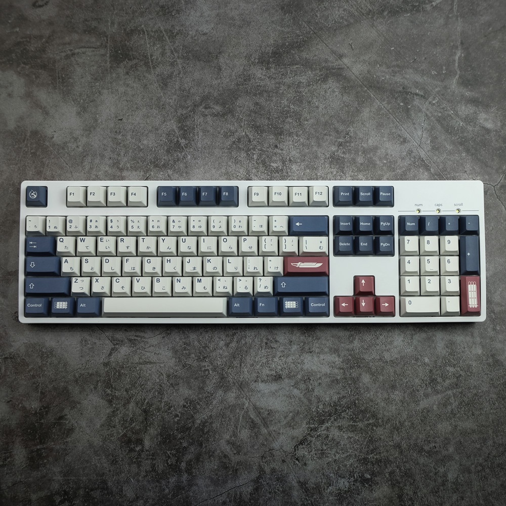 Gói phím GMK Demon Sword, 140 phím keycaps Cherry Profile DYE-SUB Cá nhân hóa GMK Keycaps cho bàn phím cơ