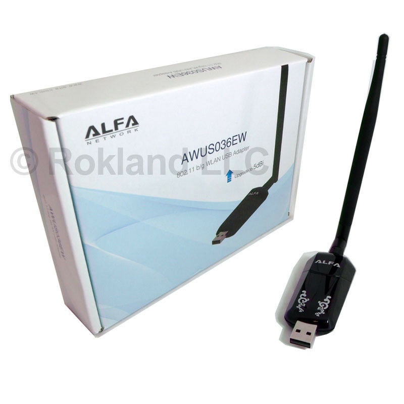 USB Wifi ALFA AWUS036EW V5 Chipset RTL8187L hổ trợ KALI LINUX