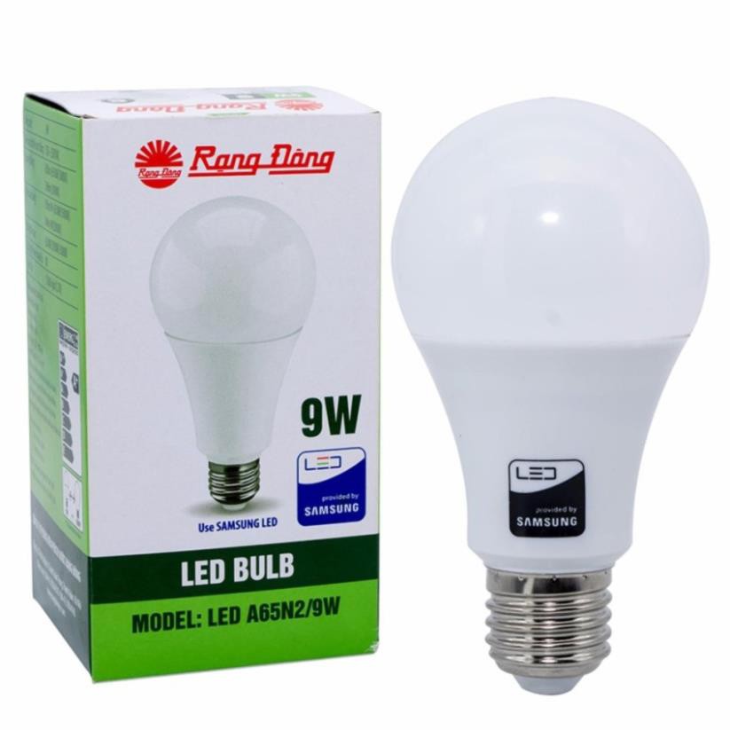 Bóng đèn LED Bulb RẠNG ĐÔNG A60N1/9W A65N2/9W