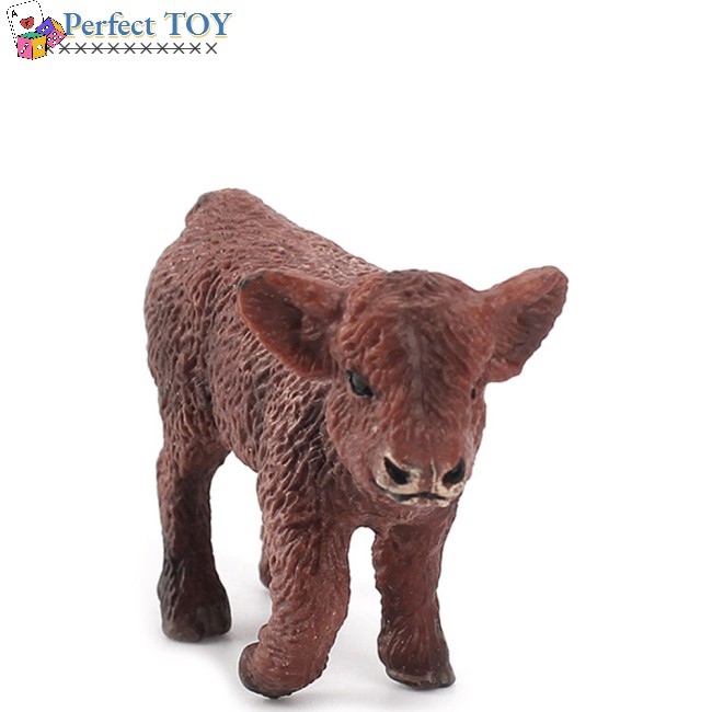 PS 6pcs/pack Farm Toys Model For Kids Action Figure Simulated Animal Models Educational Toys Gifts