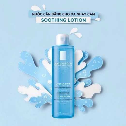 Toner giàu khoáng giúp làm dịu da dành cho da nhạy cảm  LA ROCHE- POSAY Soothing Lotion Sensitive Skin 200ml- LARP11