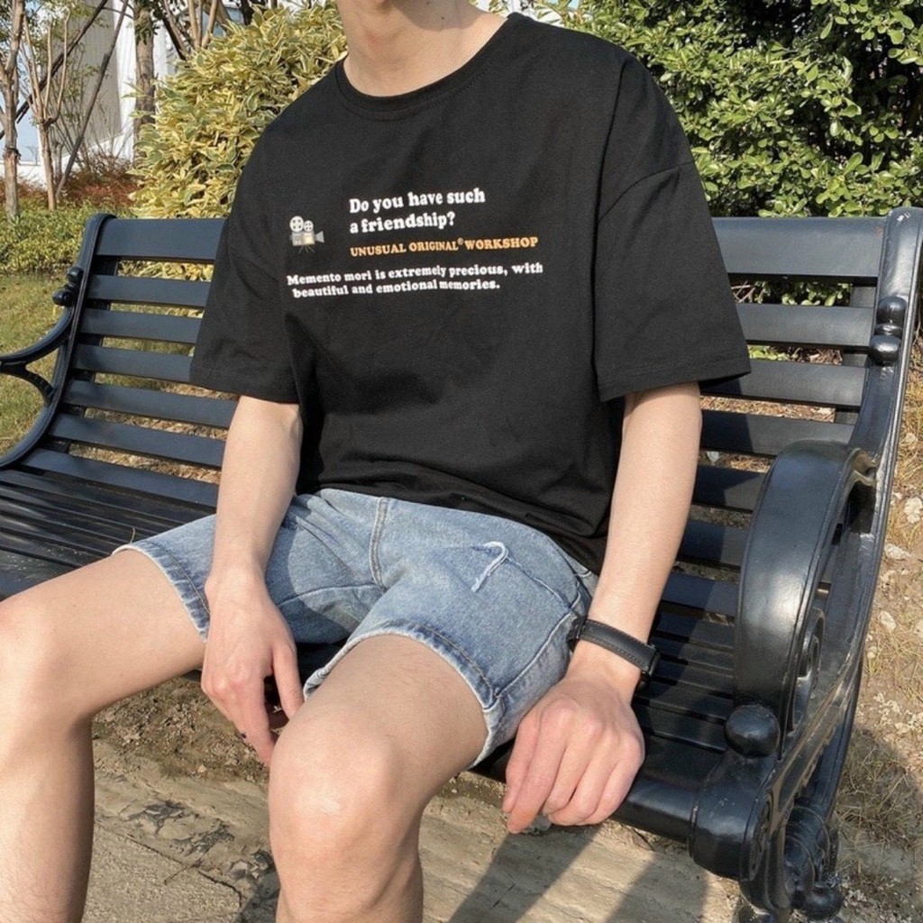 ÁO TAY LỞ THÊU KUTE FROM RỘNG FREE SIZE Unisex Phù Hợp Cả Nam Và Nữ | BigBuy360 - bigbuy360.vn