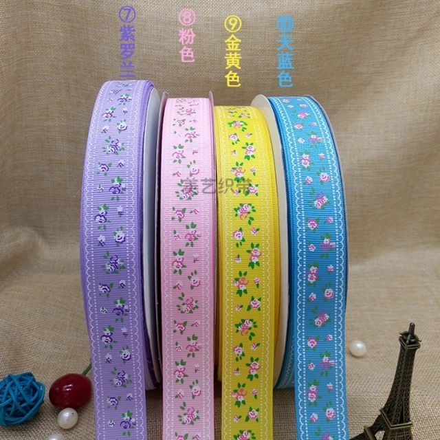 5m Ruy băng gân hoa bản 2,5cm