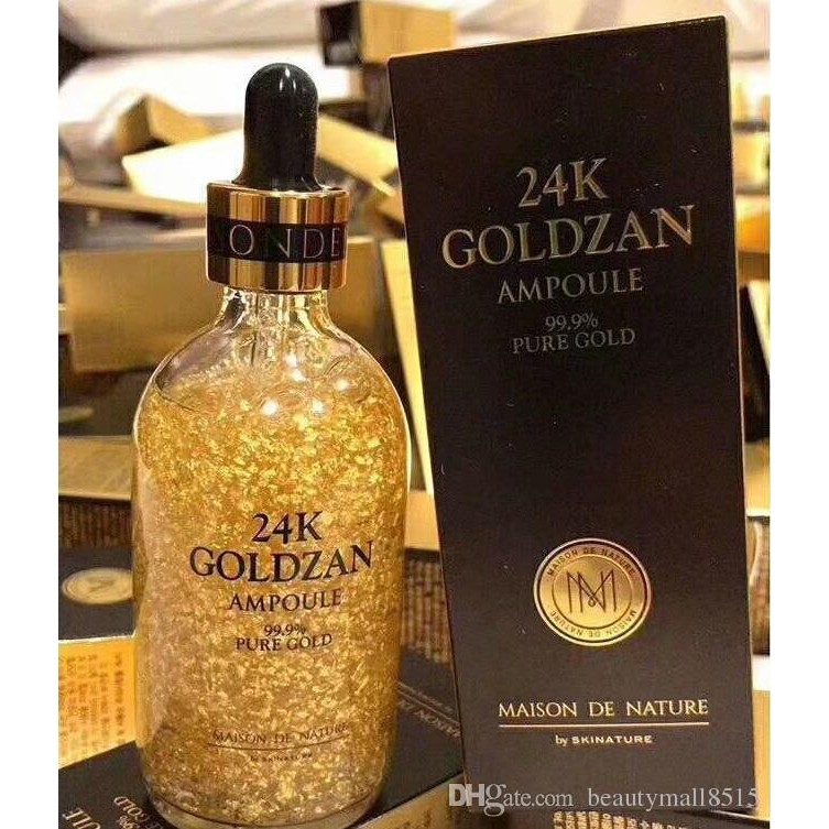 Tinh Chất 24k Goldzan Ampoule 99.9% Pure Gold 100ML