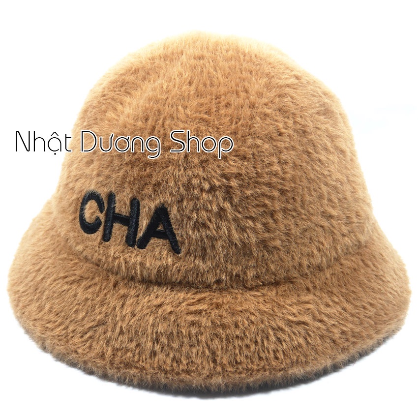 [ NÓN MŨ QUẢNG CHÂU ] NÓN LÔNG THỎ BUCKET NỮ THỜI TRANG CAO CẤP 2022 DUY NHẤT TẠI VN