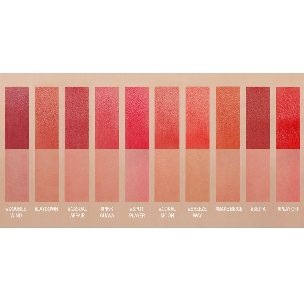 [Mã SKAMSALEP6 giảm 10% tối đa 100K đơn 150K] Son Tint 3CE Mềm Mịn Lâu Trôi Blur Water Tint | BigBuy360 - bigbuy360.vn