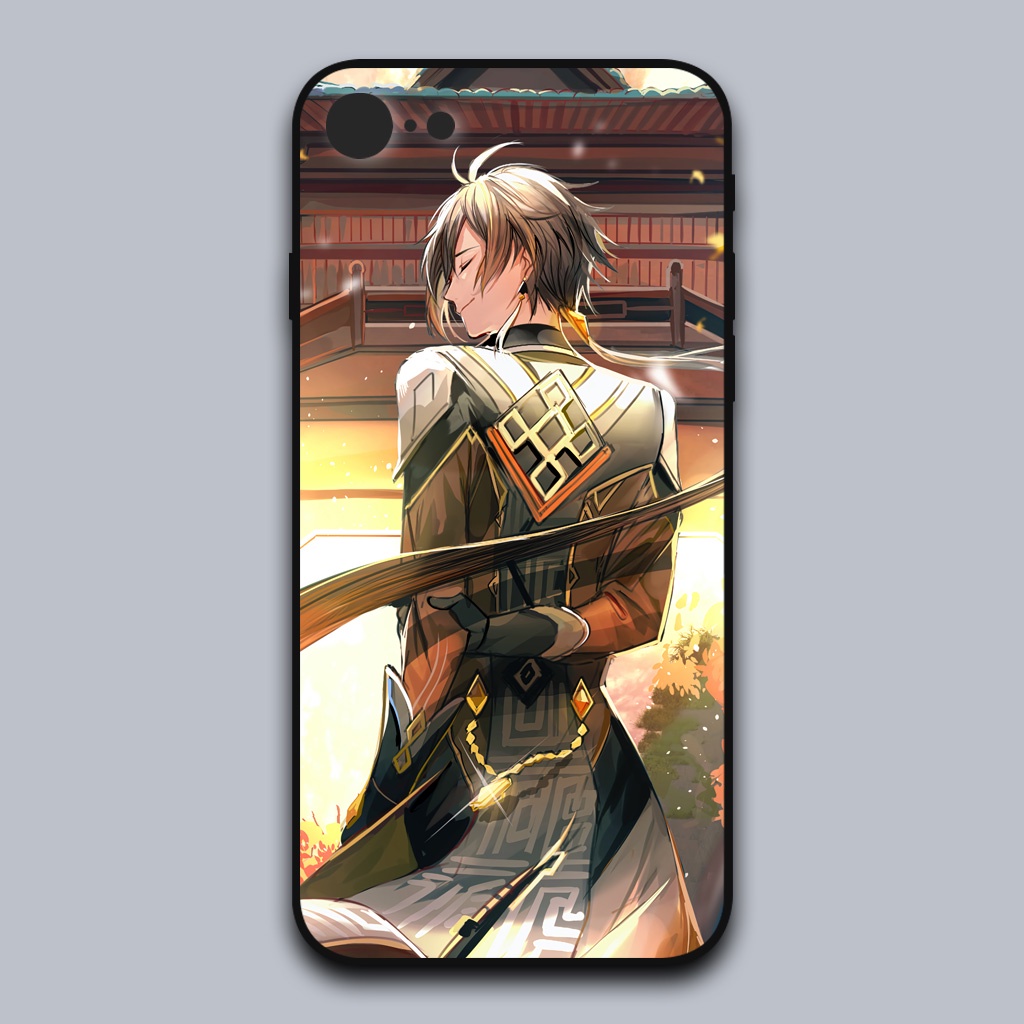 In ốp lưng Zhongli Z14 Genshin Impact theo yêu cầu, in ốp Iphone, Samsung, Oppo, Xiaomi, Vivo, nhiều dòng máy khác