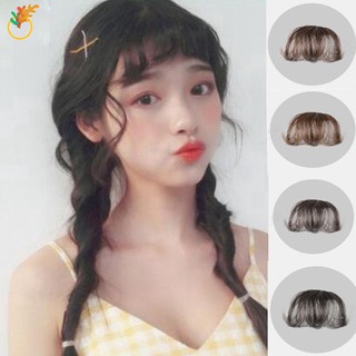 Tóc mái ngố xoăn giả phong cách ngọt ngào cho phái nữ