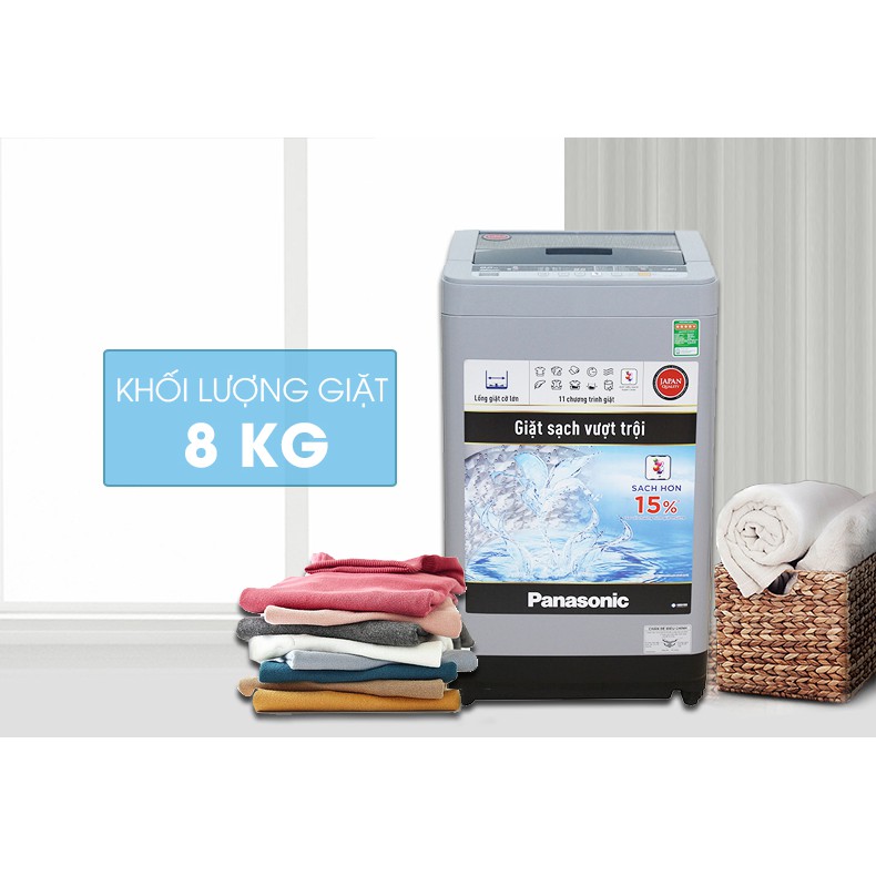 Máy giặt Panasonic 8 kg NA-F80VS9