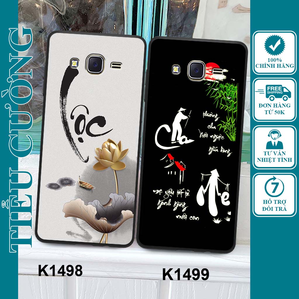 Ốp Samsung J2 Prime in hình thư pháp siêu đẹp, bền và rẻ