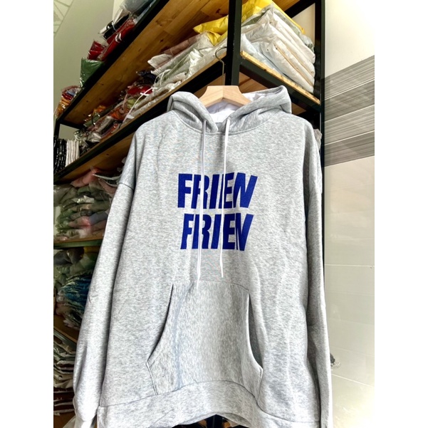 AK27_Áo Hoodie FRIEN_Tay Cánh Dơi Phồng Phom Rộng_Chất Nỉ Bông Ngoại Nhập Không Xù Lông_Hàng May 2 Lớp Nón Siêu Kute