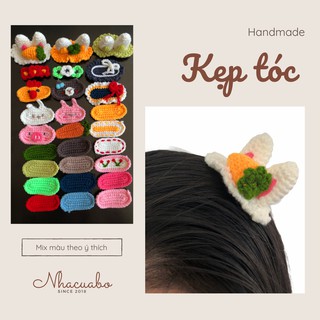 Kẹp Tóc Len Handmade - Nhận Làm Theo Yêu Cầu