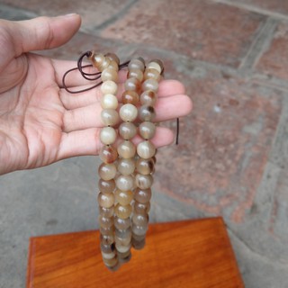 Tràng 108 Hạt Sừng Bò - Sừng Thật 100% - Size 10,12mm