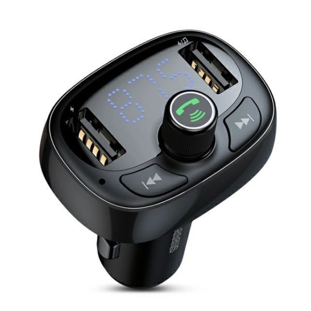 Bộ tẩu sạc đa năng trên xe hơi Baseus S09 T-Typed Wireless MP3 Car Charger Bluetooth