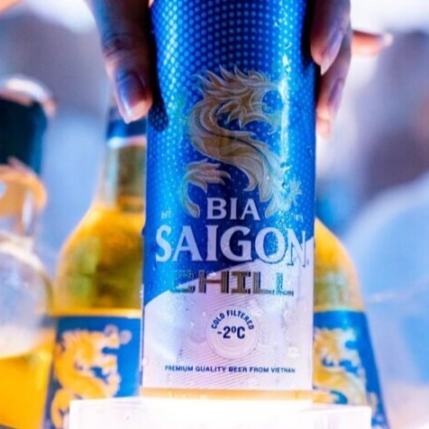 Lon Lẻ Cao Bia Saigon Chill  330ml/Lon Date Mới