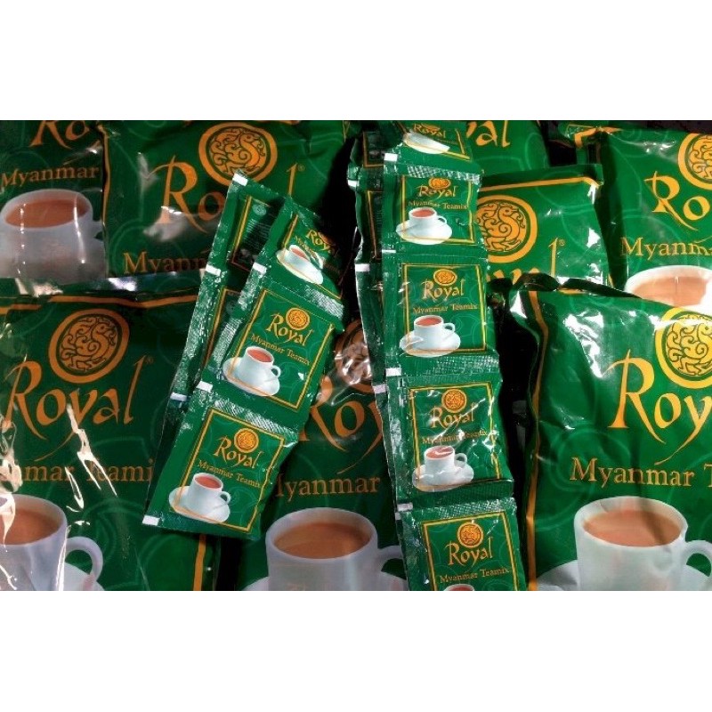 Set 15 gói Trà sữa Myanmar Royal Teamix 20gram - Date 2025