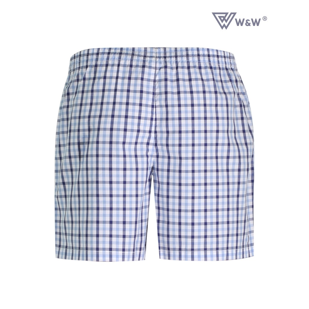 Quần Đùi Nam W&amp;W 100% Cotton Mỏng Nhẹ Thoáng Mát - Thấm Hút Mồ Hôi- WSH16