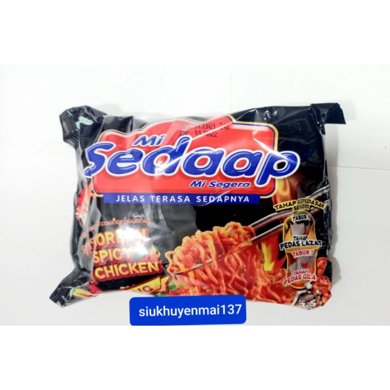 (5 vị )mì khô sedaap mi goreng đặt biệt gà cay | BigBuy360 - bigbuy360.vn