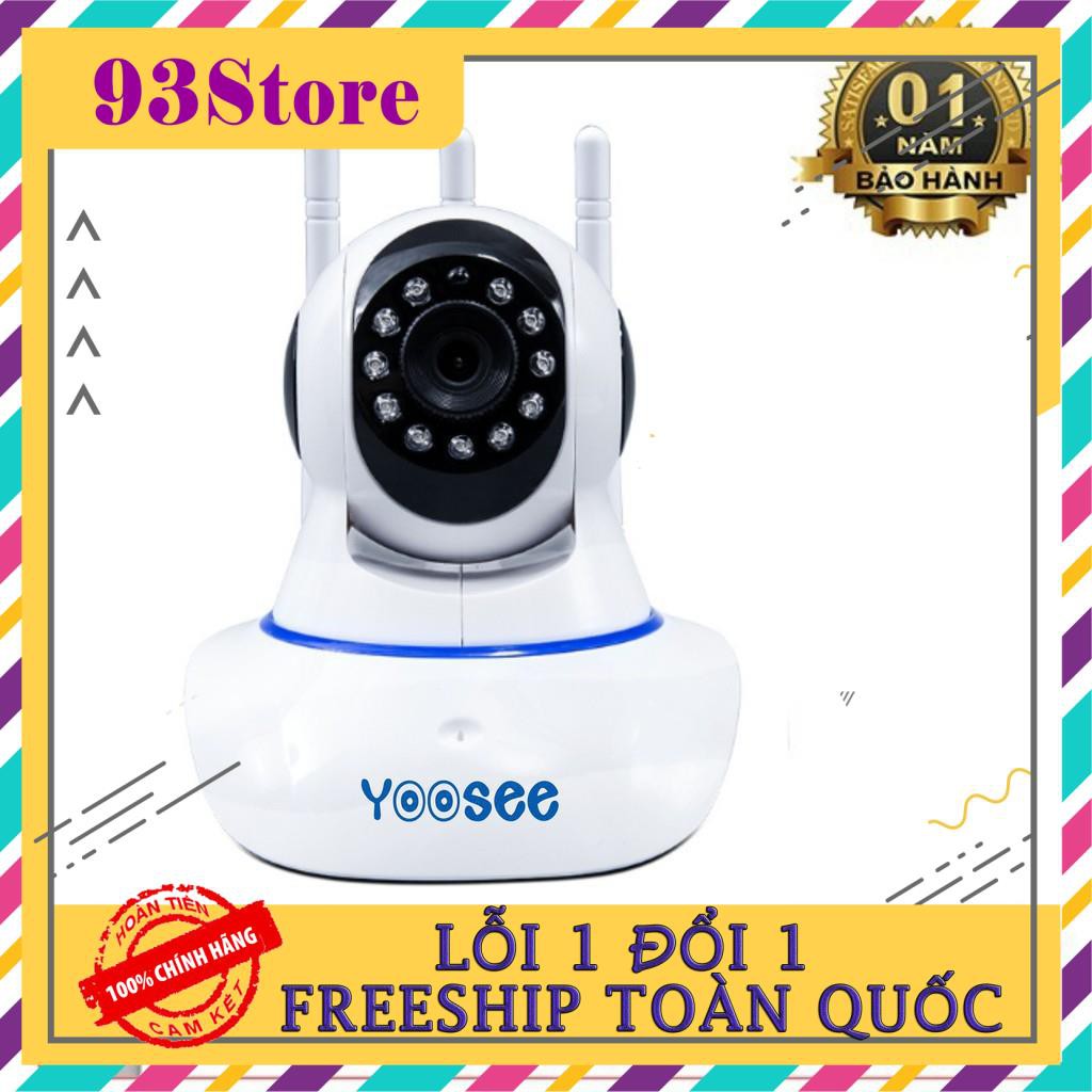 (BH 12 tháng)  Camera WIFI Yoosee giám sát 360 độ HD720P 3 Anten 720HD Siêu Nét 2019 | BigBuy360 - bigbuy360.vn