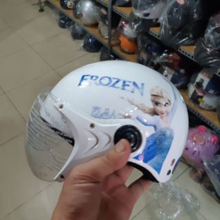 Mũ bảo hiểm trẻ em có kính protec
