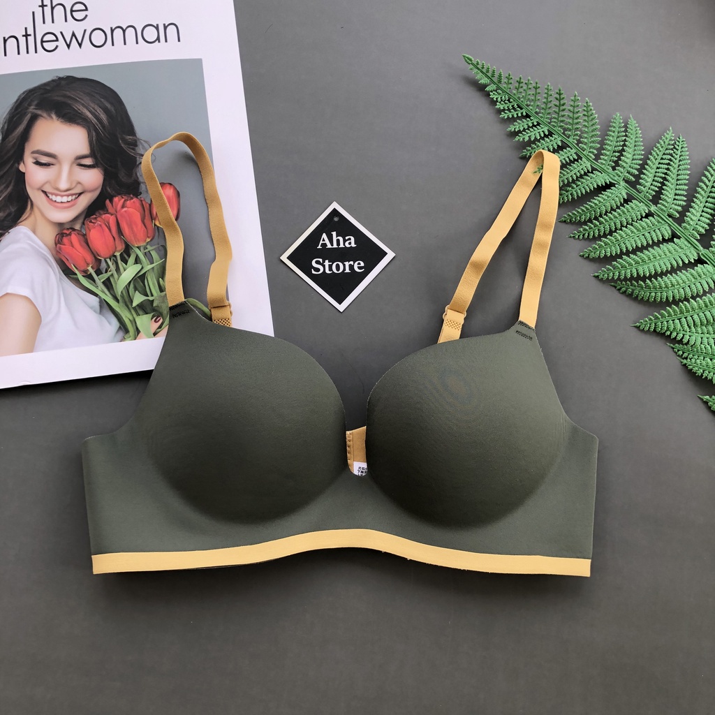 Áo ngực su đúc không gọng trơn mút dày 3 cm YiOn Underwear AS10