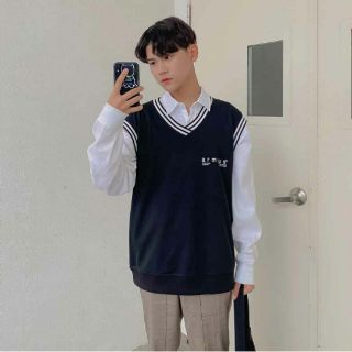 Áo Gile Logo Armous Đen
