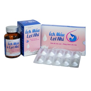 Ích Mẫu Lợi Nhi - Hỗ trợ tăng số lượng và chất lượng sữa mẹ