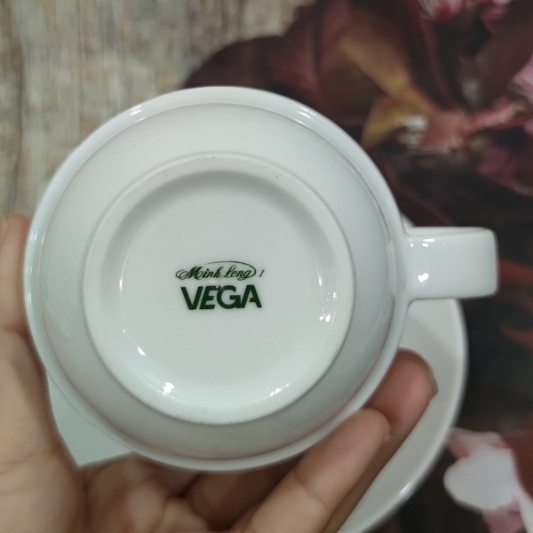 Bộ tách uống cà phê capuchino, latte sứ Minh Long - bộ tách uống cà phê