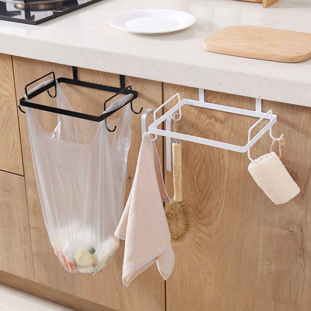 Giá Đỡ Túi Đựng Rác Bằng Thép Không Gỉ Tiện Lợi Dành Cho Nhà Bếp