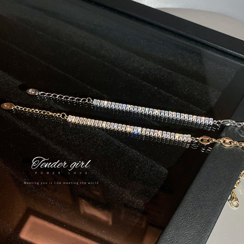 Vòng Đeo Tay Đính Đá Zircon Đơn Giản Thời Trang Hàn Quốc Cho Nữ | BigBuy360 - bigbuy360.vn