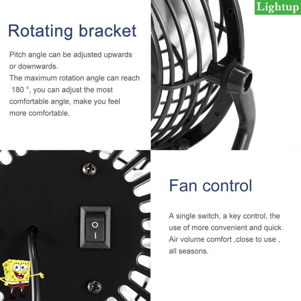 Quạt USB cỡ nhỏ Di động Máy tính siêu câm Máy tính làm mát USB Máy làm mát Bàn làm mát Quạt mini