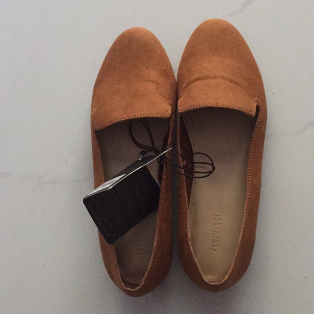 Giầy bệt da lộn F21 hàng AUT