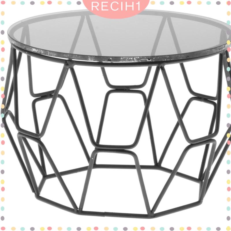 Mô Hình Bàn Kính Trang Trí Nhà Búp Bê Tỉ Lệ 1: 6