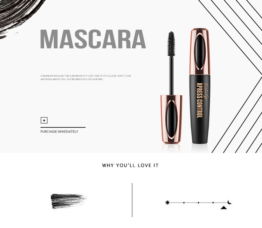 [Hàng mới về] Mascara 4D Chống Thấm Nước Lâu Trôi Không Nhòe Hỗ Trợ Làm Dày Và Chuốt Dài Mi | BigBuy360 - bigbuy360.vn