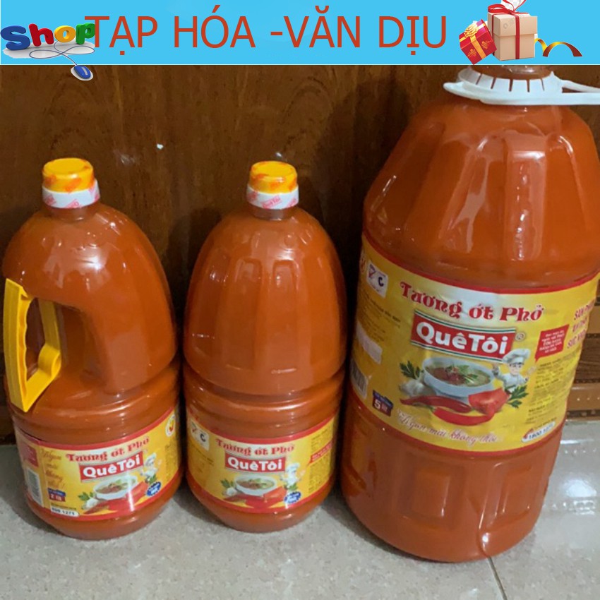 Tương ớt phở Quê Tôi 2L  ✅còn hàng ✅ tạp hóa Văn Dịu