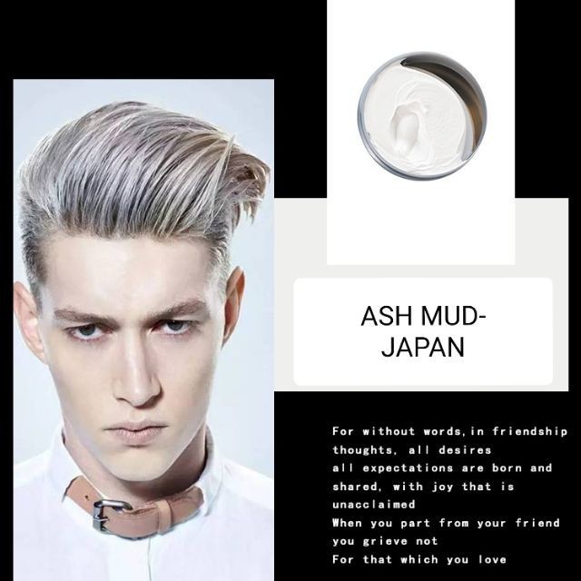 Sáp đổi màu tóc cao cấp Nhật Bản ASH MUD-[l37} Jlens