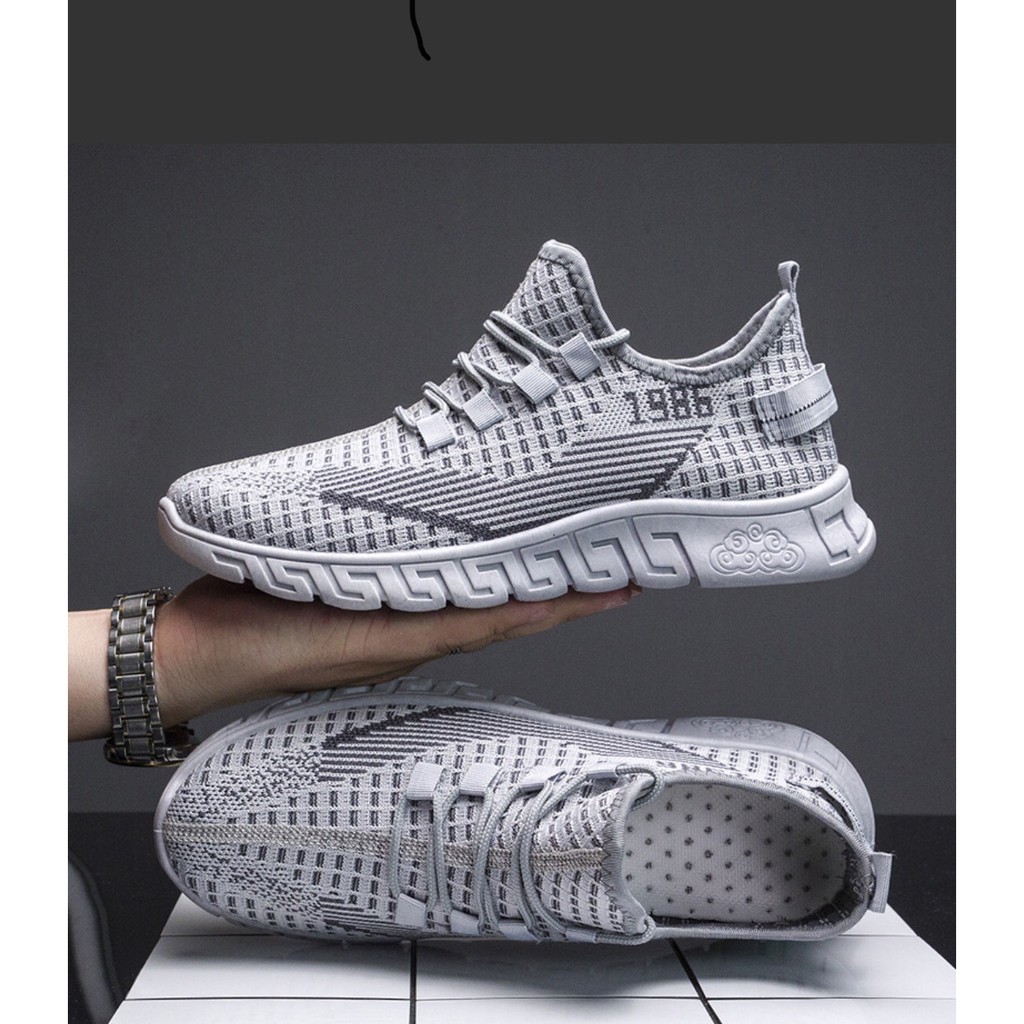 Giày Lười Nam,Sneaker 1986 Tăng Chiều Cao,From Nhỏ, Gọn, Chất Liệu Sợi Thoáng Khí, Chạy bộ, Năng Động, Trẻ Trung - A23 | BigBuy360 - bigbuy360.vn