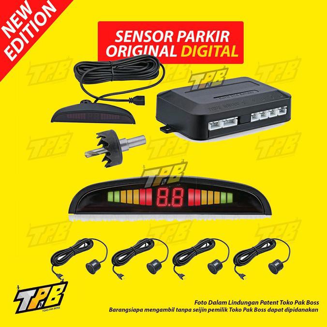 Bộ CảM BiếN Đỗ Xe 4 Điểm Cho Xe Hơi | BigBuy360 - bigbuy360.vn