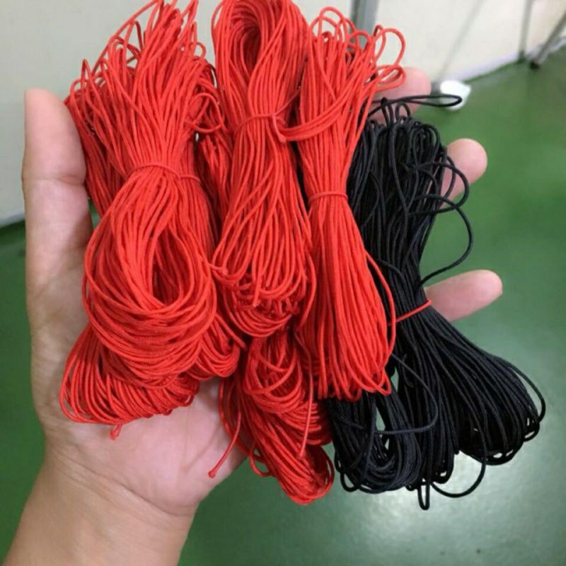 10m dây tết vòng, đan vòng(màu đỏ)