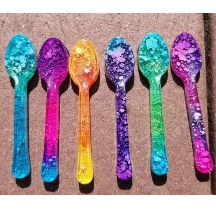 Khuôn muỗng - spoon mold resin -  dùng trong ngành thực phẩm, Resin, Jesmonite, Nến..