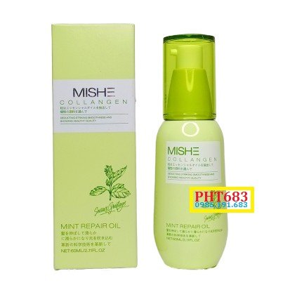 Tinh Dầu Dưỡng Tóc Mishe Collagen Phục Hồi Siêu Mượt Nhật Bản 60ml