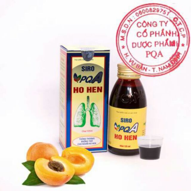 SIRO PQA HO HEN 125ml- Hàng chính hãng Công Ty